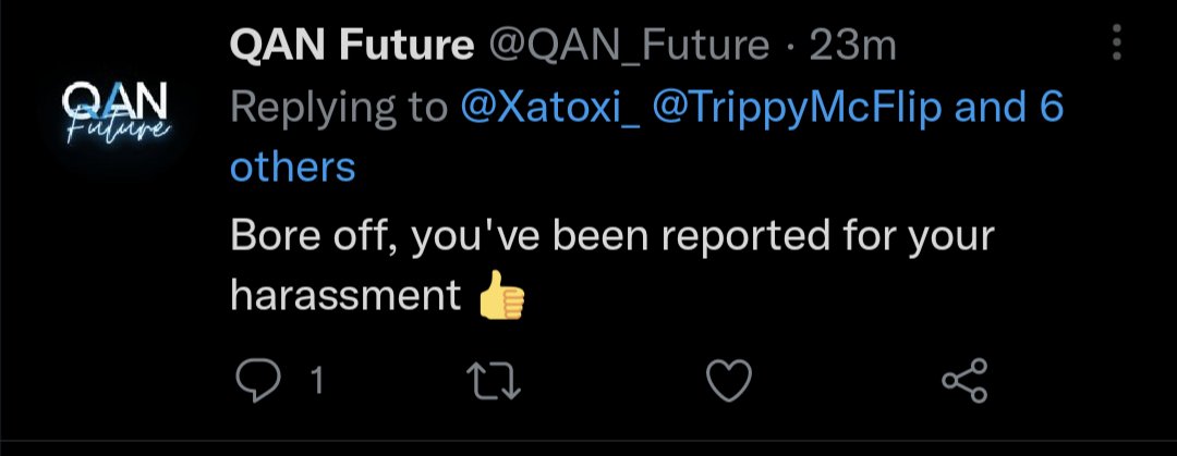 Now that we exposed QANX to be a fraud. These are the  type of
#threats we get. Be careful with your money. Don't invest in SCAM projects. QANX is Ketchup, not a tomato sauce.