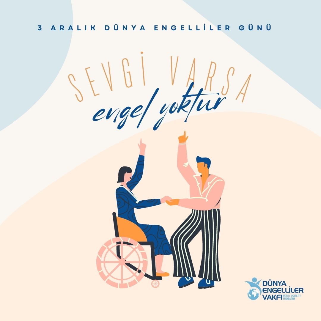 Sevgi, dayanışma ve empati ile #engelsiz bir yaşamı hep birlikte inşa edeceğiz.💙

#3AralikDünyaEngellilerGünü
#3Aralik