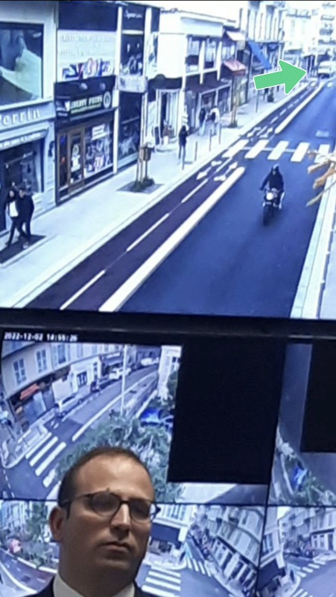 AlexisLaBe's tweet photo. @niceavelo @anthony_borre @GaelNofri @RichardChemla @isavisentin @VilledeNice @PMdeNice Et tout en haut à droite de l'écran ? On dirait bien une camionnette entravant elle aussi la DSC https://t.co/dpAAMngyzz