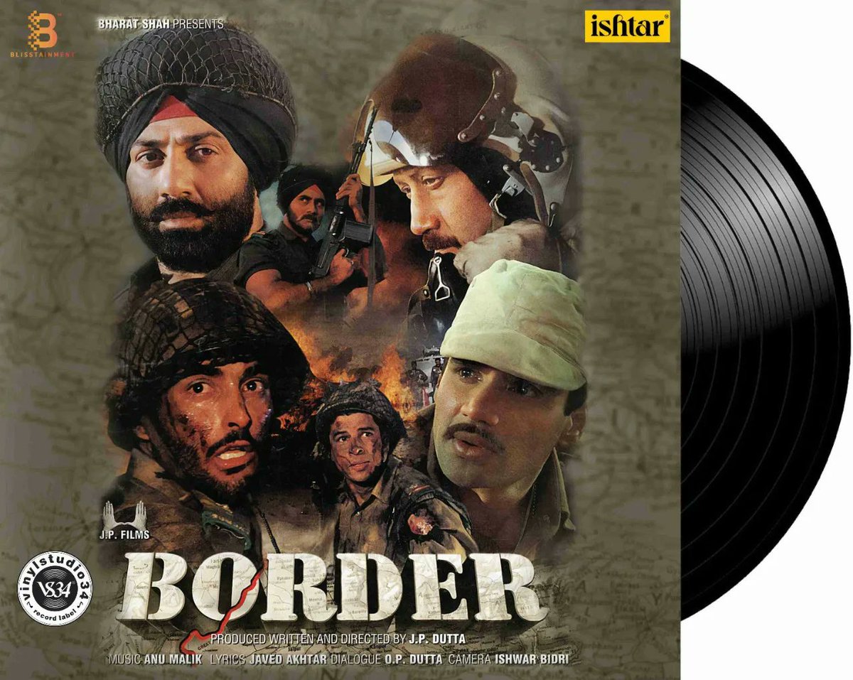 vinylstudio34's tweet photo. Proud to Launch my new Vinyl album in collaboration with Ishtar Music ❤️

@PoojaB1972 @SunielVShetty @bindasbhidu @iamsunnydeol #jpdutta @RealNidhiDutta @The_AnuMalik @Javedakhtarjadu @Shankar_Live #BORDER #ARMY #fighters #Indian #weekendvibes #musicals #vinyl #vinylrecords #Hit https://t.co/lJEaVnzwFY