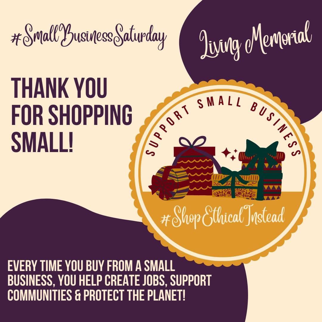 LivingMemorial (@lmblendedsoil) on Twitter photo It’s #SmallBusinessSaturday! Every purchase from a small business makes a BIG difference. Will you be supporting small today?
To celebrate World Soil Day on Monday we are planting a hedging whip for every purchase until midnight on 5th.
 #ShopEthicalInstead #worldsoilday It’s #SmallBusinessSaturday! Every purchase from a small business makes a BIG difference. Will you be supporting small today?
To celebrate World Soil Day on Monday we are planting a hedging whip for every purchase until midnight on 5th.
 #ShopEthicalInstead #worldsoilday