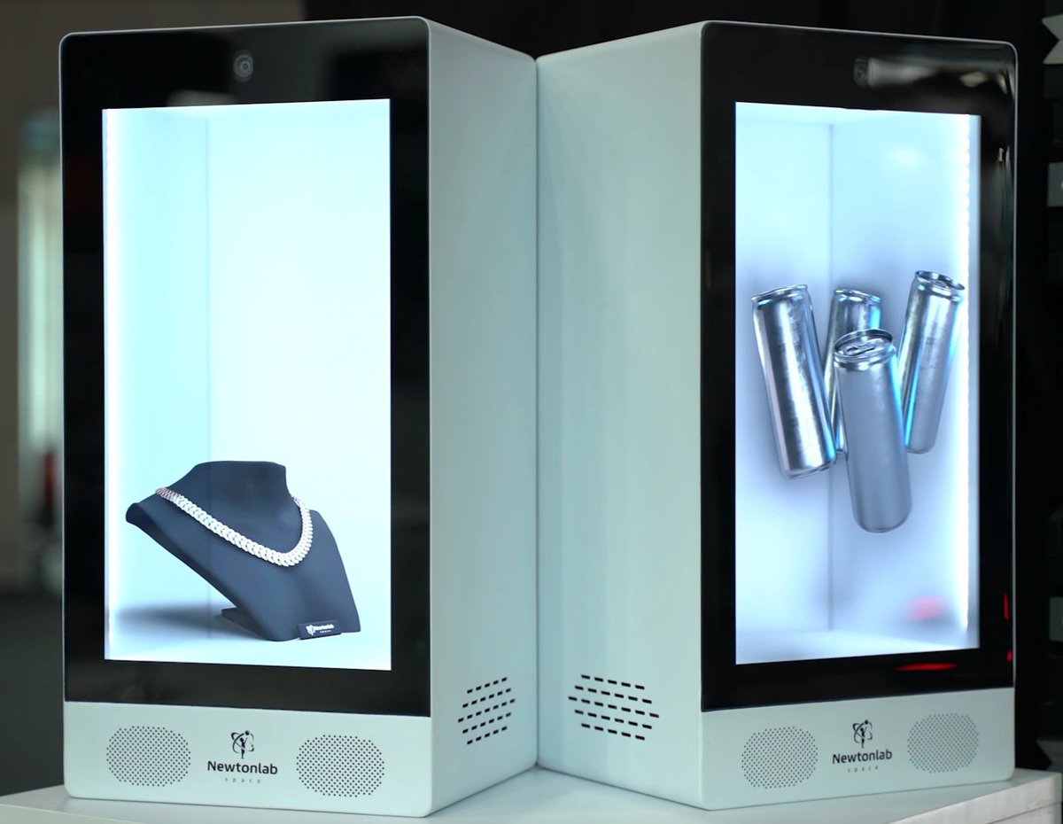 newtonlabspace's tweet photo. ⚡️The Show Window Mini 📲 by #NewtonlabSpace
#holographicdevice #minihologram https://t.co/ixjvfUggKc