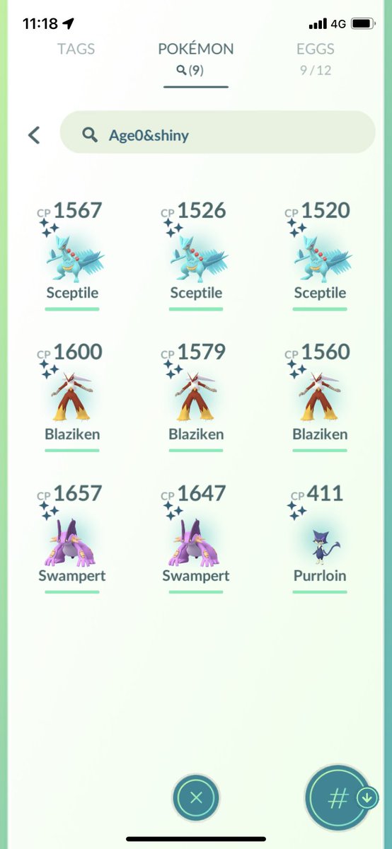 IDontGetShinys's tweet photo. Was a good day! https://t.co/lYYoAjvrC5