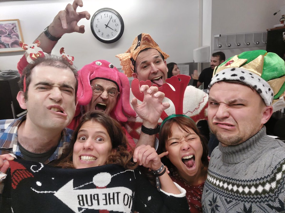 WarnLekfuangfu's tweet photo. An uncensored sneak peak of what happened at @EconomicsUc3m x-mas party last night. Yes..we are very serious economists @NazariiSalish @mcardosolopes @cabralestweet et al. Send more pics people! https://t.co/aNdSrqoRv1