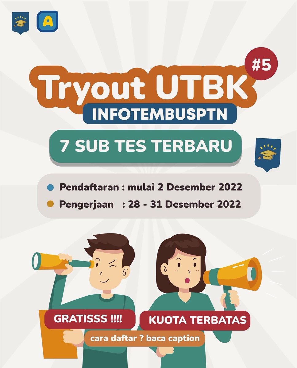 INFO UPDATE UTBK SNBT 2026 tweet media