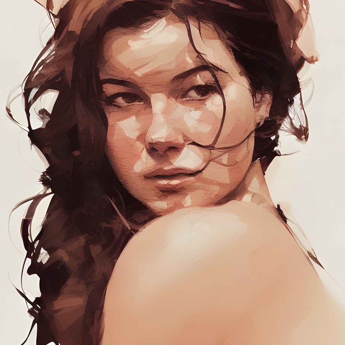 𝔹𝕖𝕧𝕖𝕣𝕝𝕪 | 𝔽𝕦𝕝𝕝 ℕ𝕦𝕕𝕖 𝕆𝔽 on Twitter: "This AI captured my vibe I think"