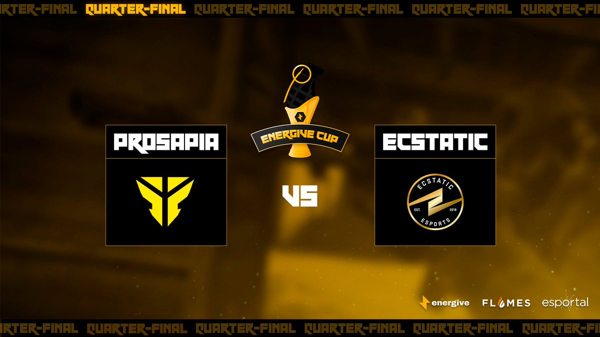 The third quarter-final is coming right up - now with <a href="/cassthefriend/">casper</a> &amp; <a href="/jacobsommer_/">Jacob Sommer</a> on the desk! 🎙️

@Prosapiagg 🆚 @EcstaticCS 

🔴 twitch.tv/flamestv