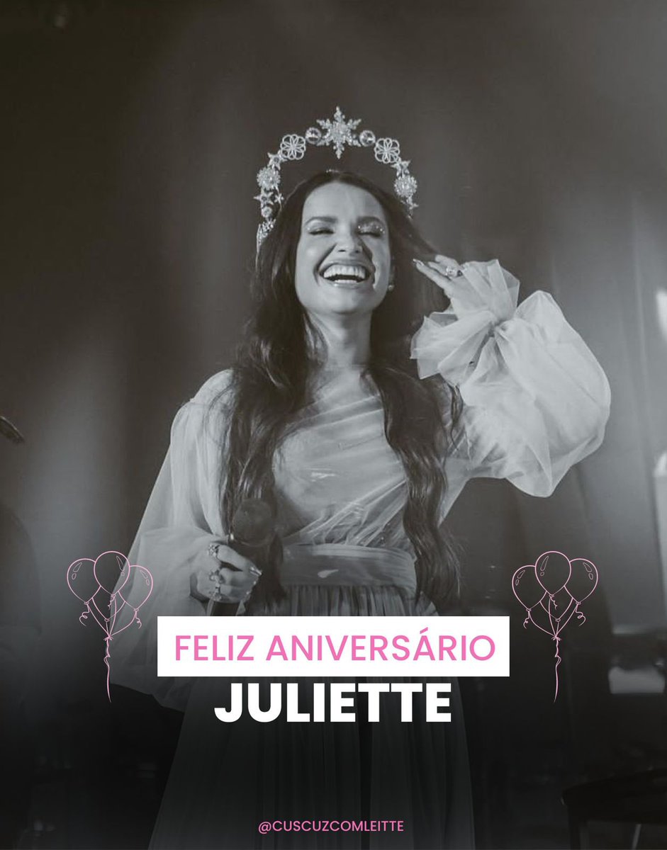 cuscuzcomleitte's tweet photo. Hoje é o dia dela! 🥳
Da mais doce, sensata e gentil! 
Daquela do coração grande e acolhedor! Feliz aniversário, @juliette! Você é mais que única! E tem um lugar muito especial em nossas vidas! 
Te amamos! ❤️ #33Juliette https://t.co/NVISiqFUxf