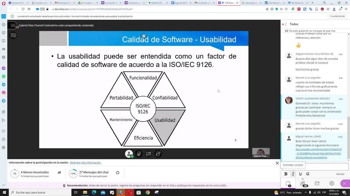 mcrn2000's tweet photo. Conferencia del Dr Gabriel Chanchi https://t.co/8kVfaZVm5i