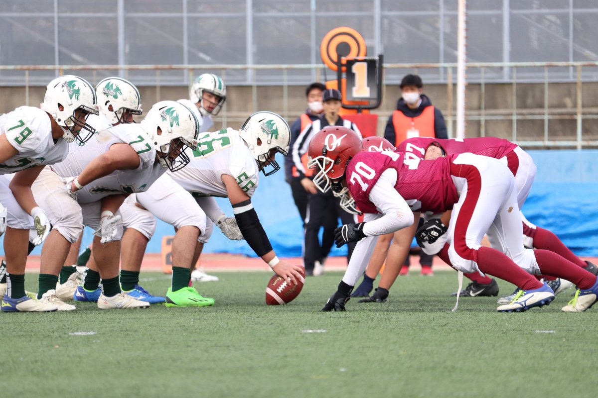 rowdies_oit's tweet image. 試合結果📣
vs京都府立大学(12/4　王子スタジアム)

1Q 京府大　  7-0　大工大
2Q 京府大　  7-0　大工大
3Q 京府大　  7-7　大工大
4Q 京府大　14-6　大工大

で敗戦しました。
最終戦が終了いたしました。今季は3位と悔しさが残る結果となりました。来年は全勝目指して頑張ります👊