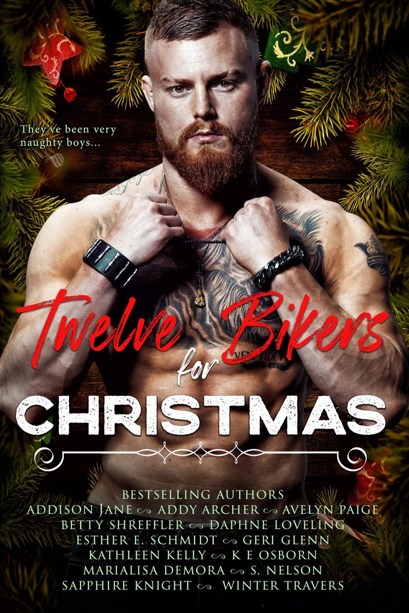 #Preorder
Twelve Bikers for Christmas is an exclusive anthology featuring alpha bikers, sassy heroines, and off-the-charts romance.
Universal Link: books2read.com/12BikersForChr…
#mcromance #suspense #holidayromance