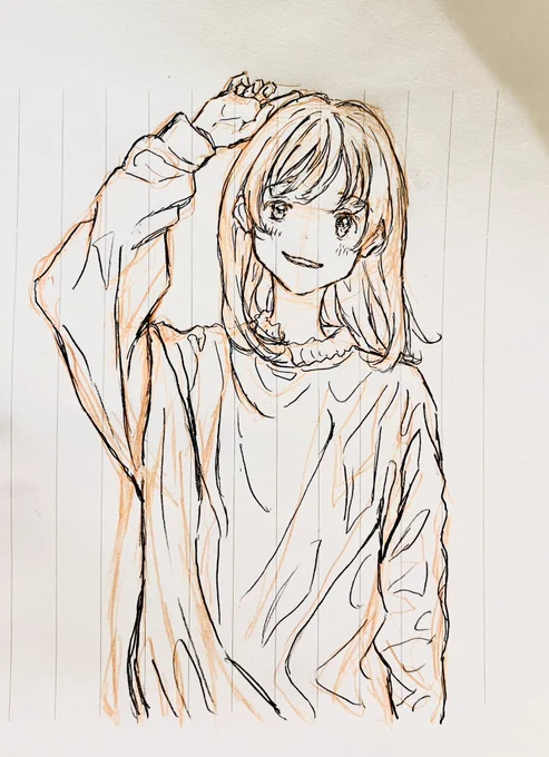 重ね着が楽しい季節ですね 