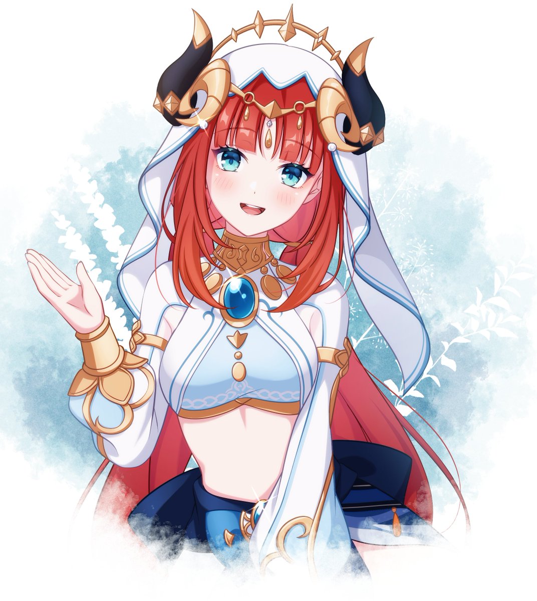 原神 #GenshinImpact #Nilou #ニィロウ生誕祭2022 」|ぽち丸のイラスト