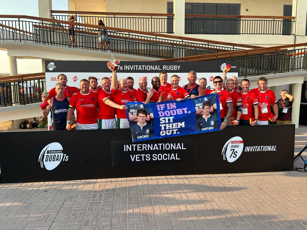 #Ben on Tour <a href="/Dubai7s/">Emirates Dubai 7s</a> 
They’ve only just gone and won it 🏆 👏👏👏👏

Playing hard on the pitch and raising awareness of it.

Veterans’ International Social Cup Winners

Massive thanks to all involved 👏👏👏👏
<a href="/BrBarbarians/">BR Barbarians</a> 
<a href="/ProgressiveRug/">Progressive Rugby</a> <a href="/Tommo33s/">Stephen Thompson MBE 🏴󠁧󠁢󠁥󠁮󠁧󠁿🇬🇧</a> <a href="/AlixPopham/">Alix Popham</a> @WorldRugby7s