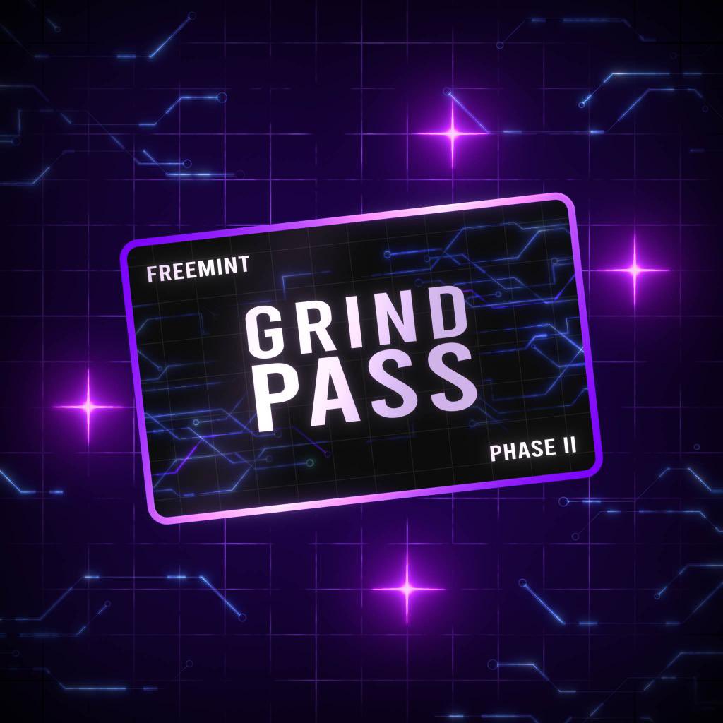 1Minute (@0x1minute) on Twitter photo ⏰1Minute x Grind Pass
🎟️3x Grind Pass WL
To enter:
1️⃣ Follow 
<a href="/FREEMINT_PASS/">FREEMINT PASS</a> 
<a href="/ONEMINNFT/">1Minute</a>
<a href="/0x1Minute/">1Minute</a>
2️⃣ Like & RT
3️⃣ Tag 3 friends
There are more wl spots here
superful.xyz/project/1-minu…
⌛️48hrs ⏰1Minute x Grind Pass
🎟️3x Grind Pass WL
To enter:
1️⃣ Follow 
<a href="/FREEMINT_PASS/">FREEMINT PASS</a> 
<a href="/ONEMINNFT/">1Minute</a>
<a href="/0x1Minute/">1Minute</a>
2️⃣ Like & RT
3️⃣ Tag 3 friends
There are more wl spots here
superful.xyz/project/1-minu…
⌛️48hrs