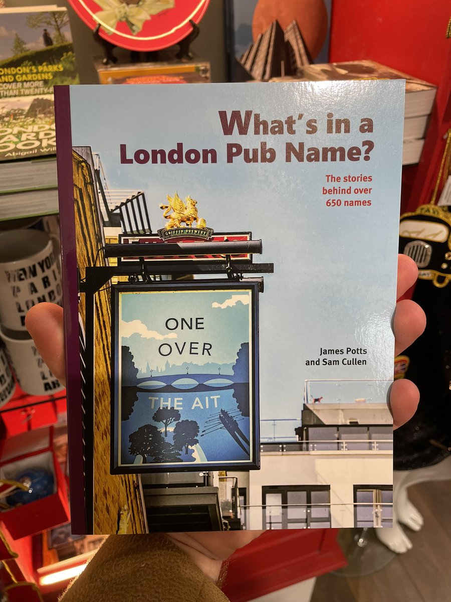 It’s #SmallBusinessSaturday! 

If you’re in #Archway I can recommend the brilliant <a href="/mapgiftshop/">mapgiftshop</a> 🎁

They’ve even got some signed copies of a certain book about the etymology of London’s pubs!

If you’re elsewhere in London keep your eye out for the perfect Christmas gift! 🎄