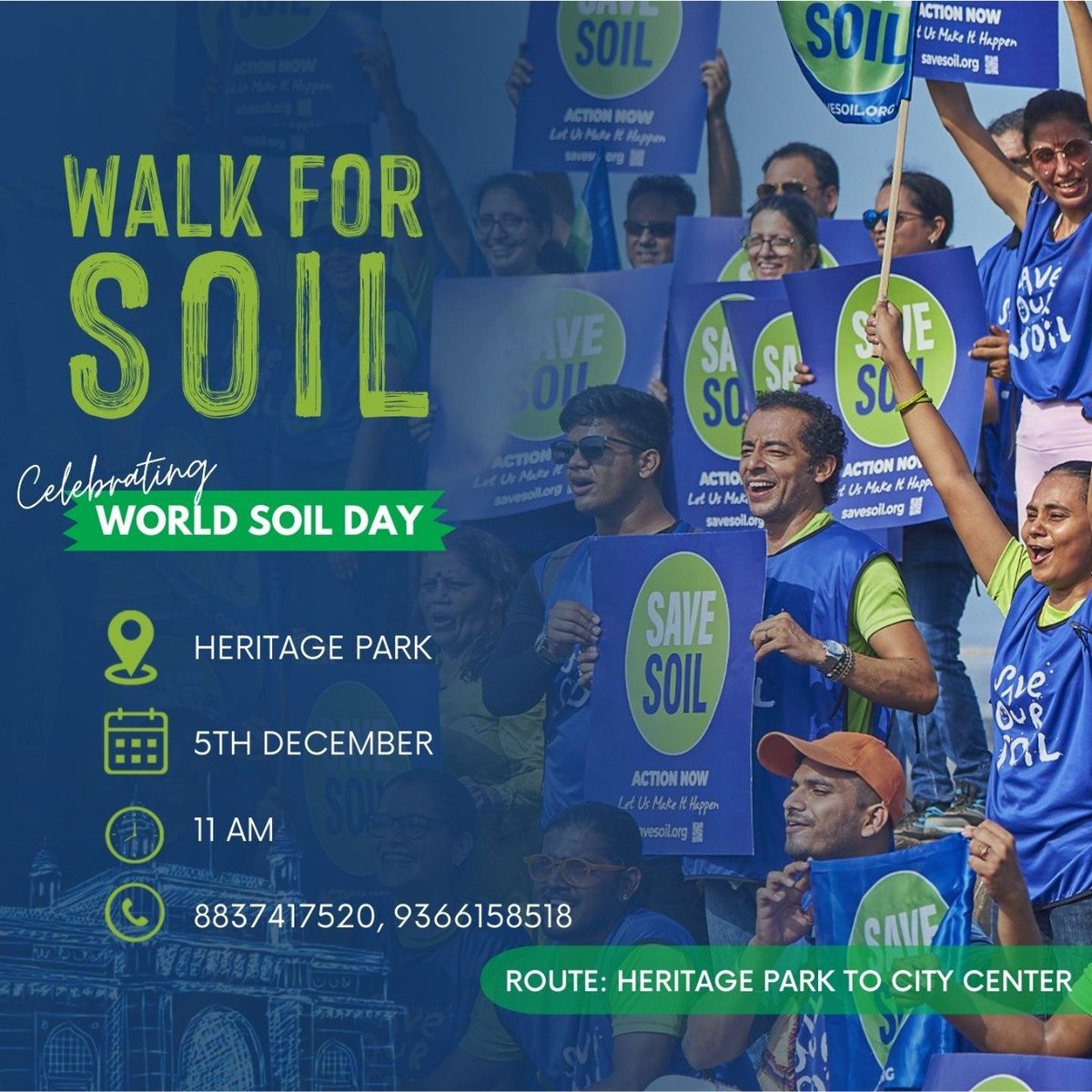 cptripura's tweet photo. Celebrating World Soil's Day in Tripura. All of you are invited to come and be a part to #WalkForSoil

#SaveSoilTripura #ConsciousPlanet @SadhguruJV @cpsavesoil https://t.co/zdlnoFQxPE