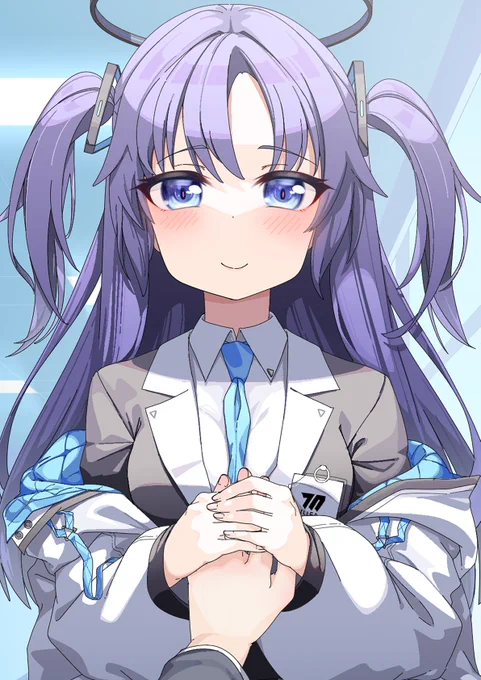 ユウカに冷えた手を温めてもらいたかった人生だった#ブルーアーカイブ 