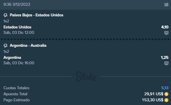 imThuunder's tweet photo. @Stake I´ll go with USA and Argentina <3 https://t.co/JNnmE4ZYO4