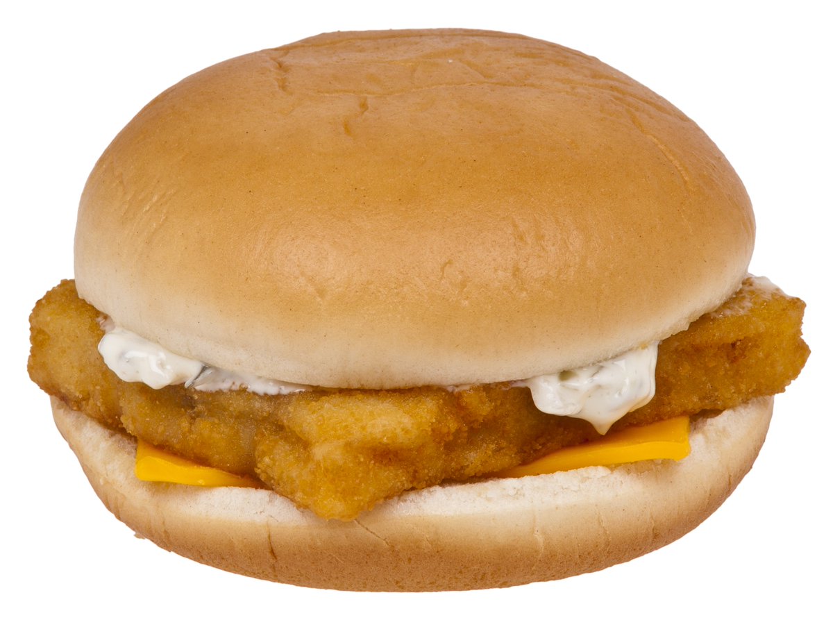 Angler was looking at Fortune eating a filet-o-fish from the corner.