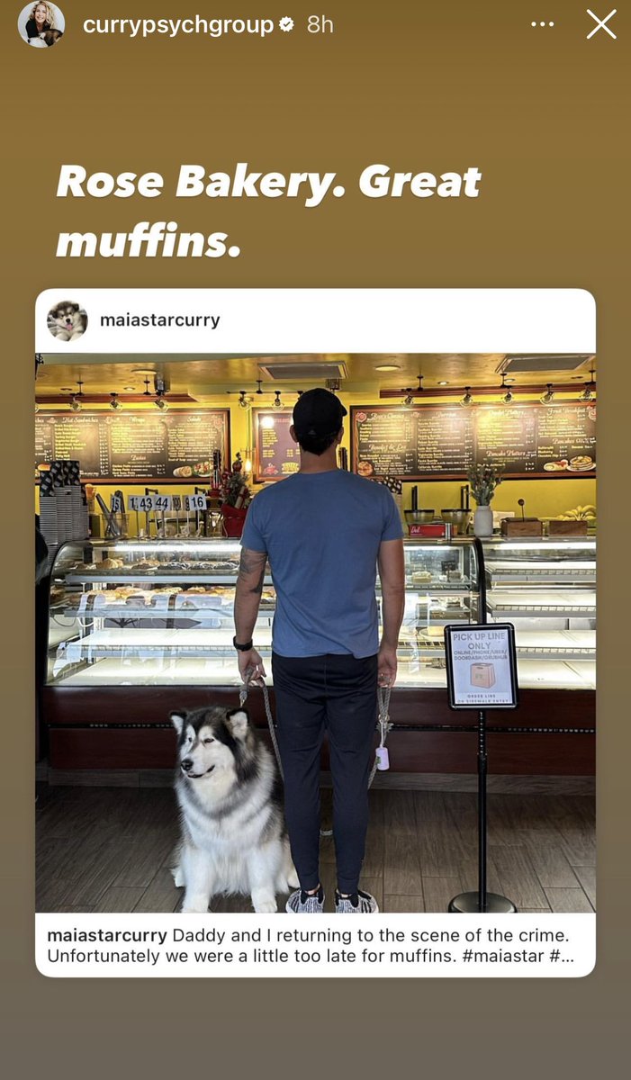 deppandpittstan's tweet photo. Dr Curry posting about the muffins is iconic. 😂💗 https://t.co/iZPASF6gl6