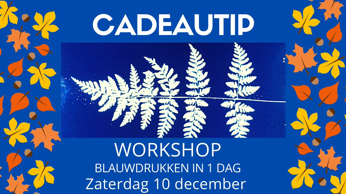 Het leukste cadeau beleef je samen in een creatieve workshop blauwdrukken allevents.in/utrecht/800024…