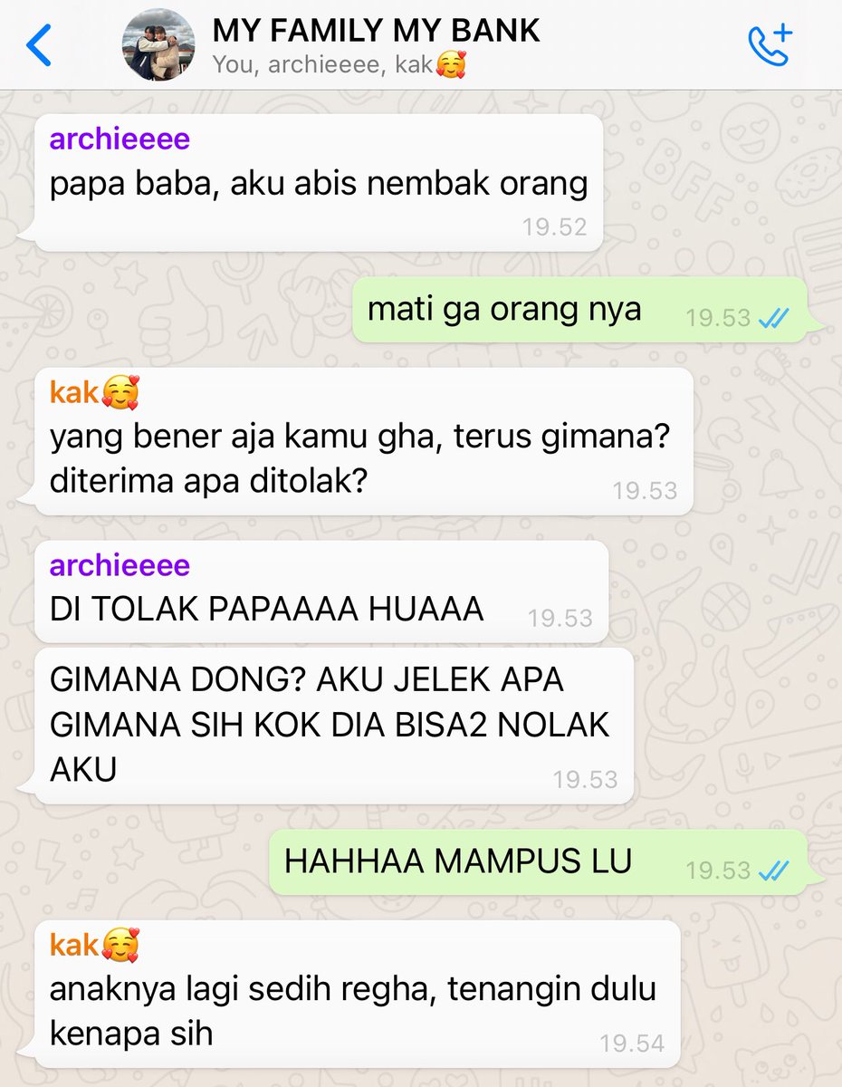 mereka lucu bgt anjrt???