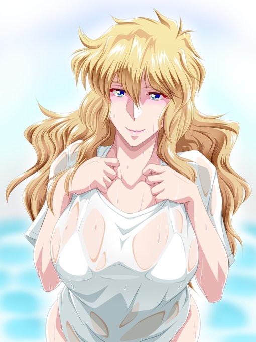 昔あっちの方では「濡れTシャツコンテスト」とかいう、素敵イベントがあったそうですね。 