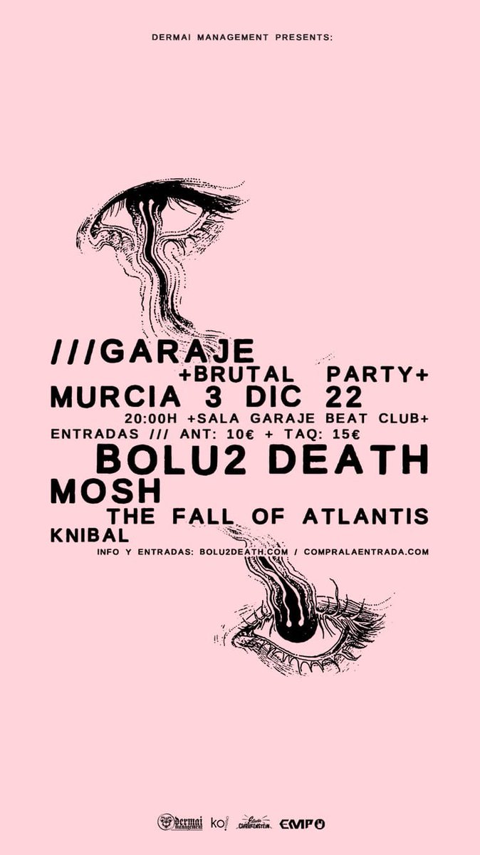 Esta noche Murcia ❤️👹

LINK: garajebeatclub.compralaentrada.com/eventos/5615/5…