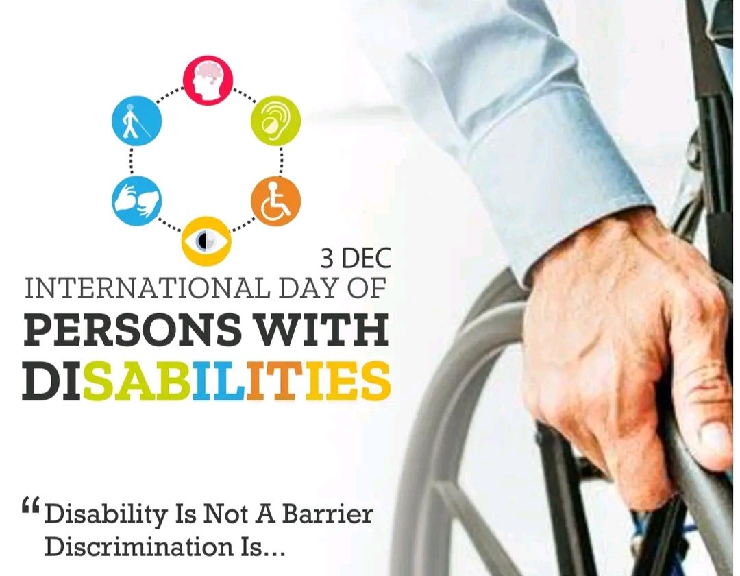 Disability Is Not A Barrier Discrimination Is...

@meupgovt
#AsmcGhazipur #Meup #updgme  #internationaldayofpersonswithdisabilities 
#disabilitiesawareness