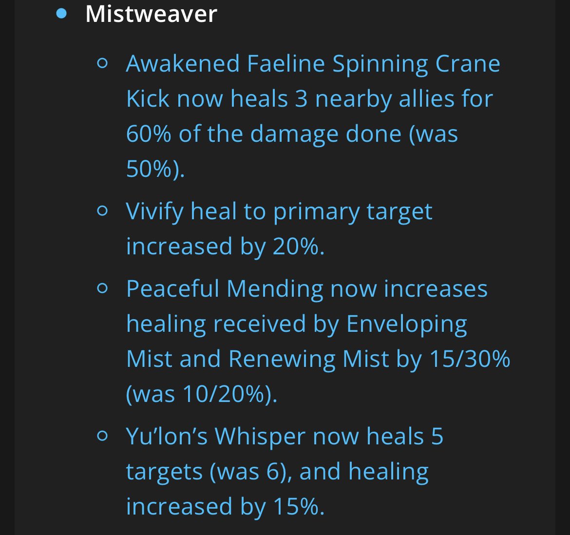 So <a href="/WarcraftDevs/">WarcraftDevs</a> you do realize these are Monk spells and not like Priest or Paladin, right?