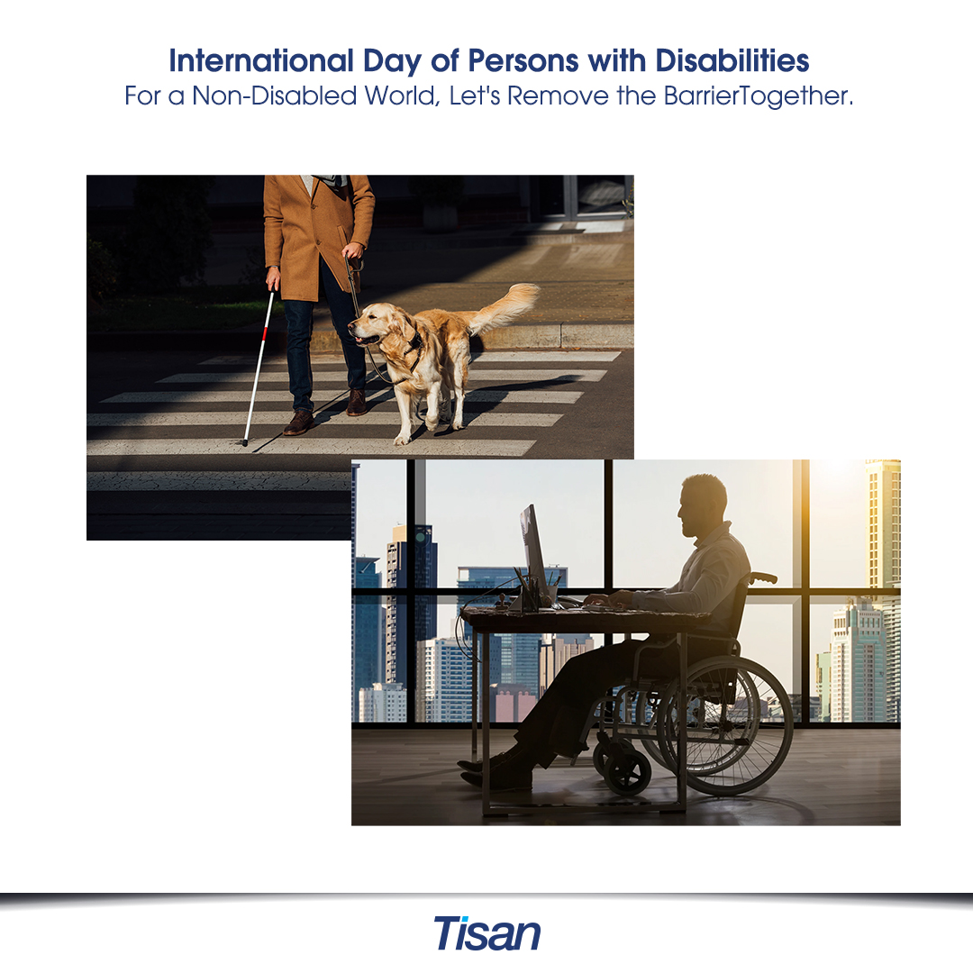 tisanplastics's tweet photo. International Day of Persons with Disabilities
For a Non-Disabled World, Let's Remove the Barrier Together.
#3aralıkdünyaengellilergünü #3aralık #dünyaengellilergünü #engellilergünü 
#december3worlddisabledday #worlddisabledday #disabledday #engellerikaldır #engelsizyaşam https://t.co/PO2xkclCAe