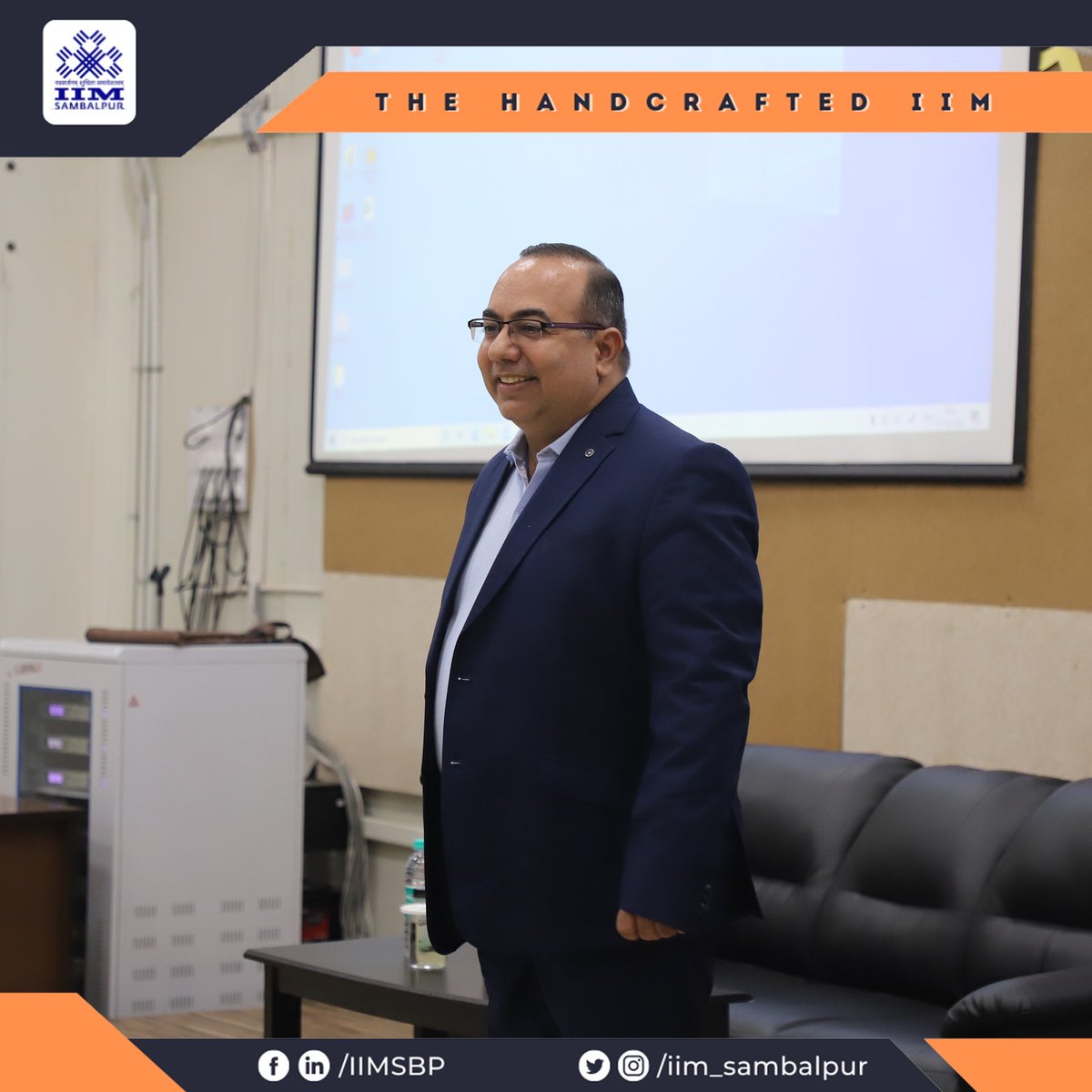 iim_sambalpur's tweet photo. IIM Sambalpur was honored to host Mr. Amit Batra, Program Manager, TATA Consultancy Services (TCS Corporate Marketing) for an insightful Guest Session on December 1, 2022.

#IIMSambalpur #TheHandcraftedIIM #IIM #IIMSambalpur #Sambalpur #MBA #TCS #programmanager #IIMTalks https://t.co/eDfBWFkonR