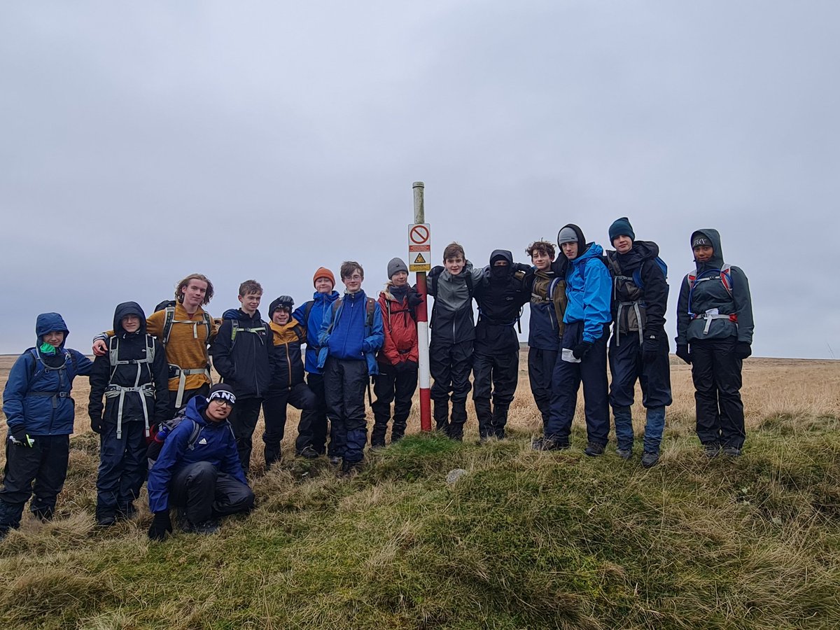 AshtonOutdoorEd's tweet photo. Ten Tors training on Dartmoor today. Learning how to conduct safe river crossings and Range safety. Also some press－ups to assist with listening to instructions.  😉 https://t.co/BAjE9hTCXq