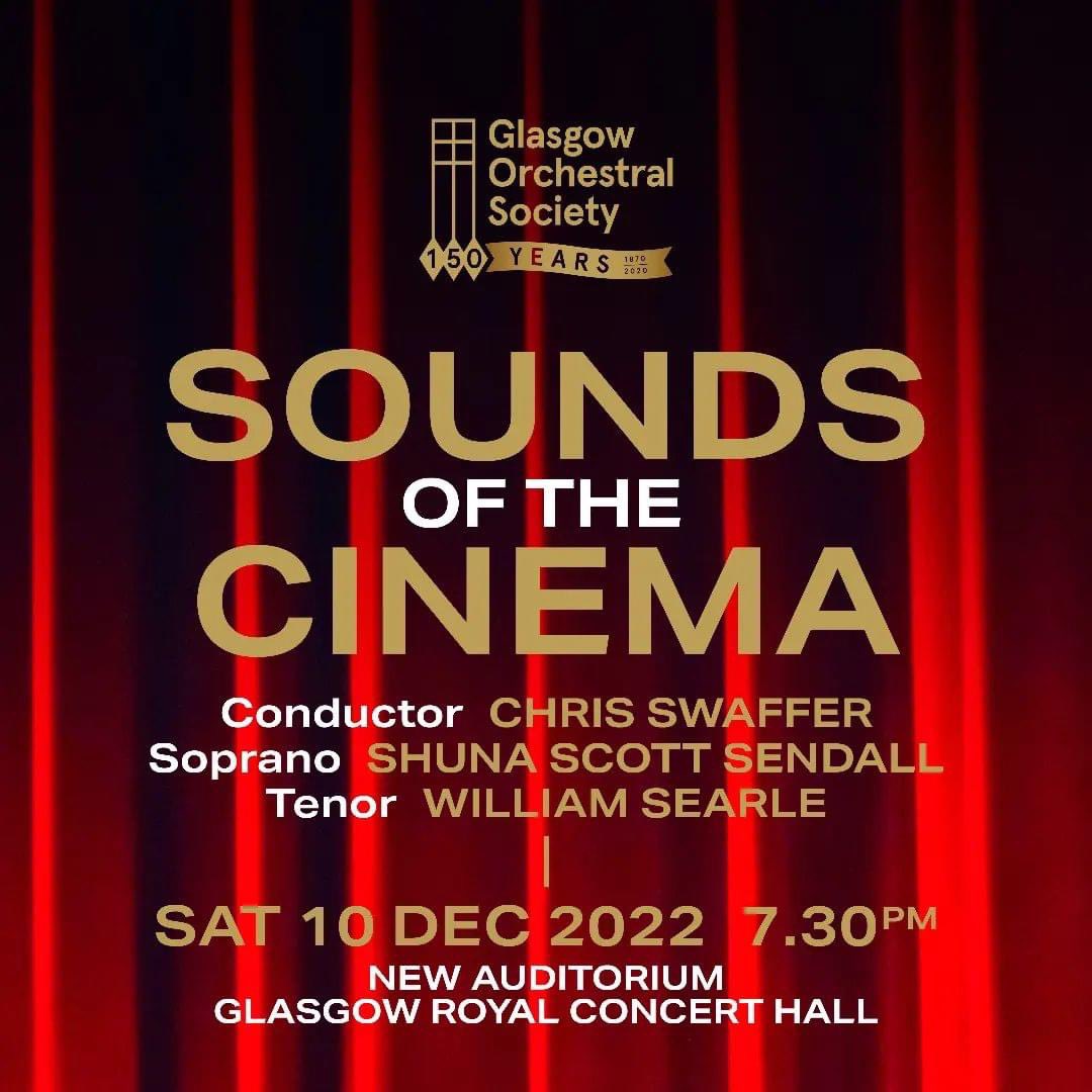 GlasgowOrchSoc's tweet photo. It’s concert day in a week and tickets are selling like hot 🎂! Don’t assume you’ll be able to get one on the door. There aren’t so many left! A lovely night of film tunes to get you in the mood for holiday season https://t.co/syAtDkdm62 https://t.co/2KLO3ag4f6