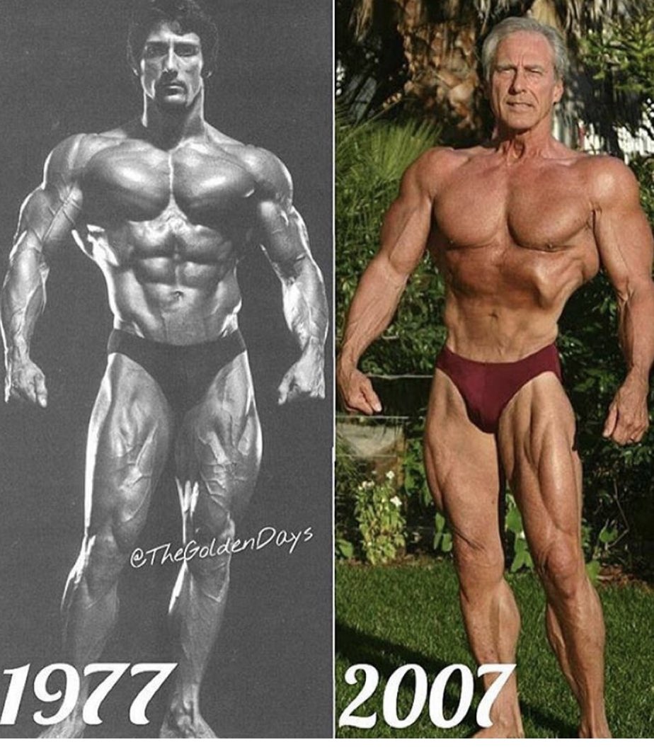 1977〜79 Mr.オリンピア フランク ゼーン とても均整のとれた身体です
