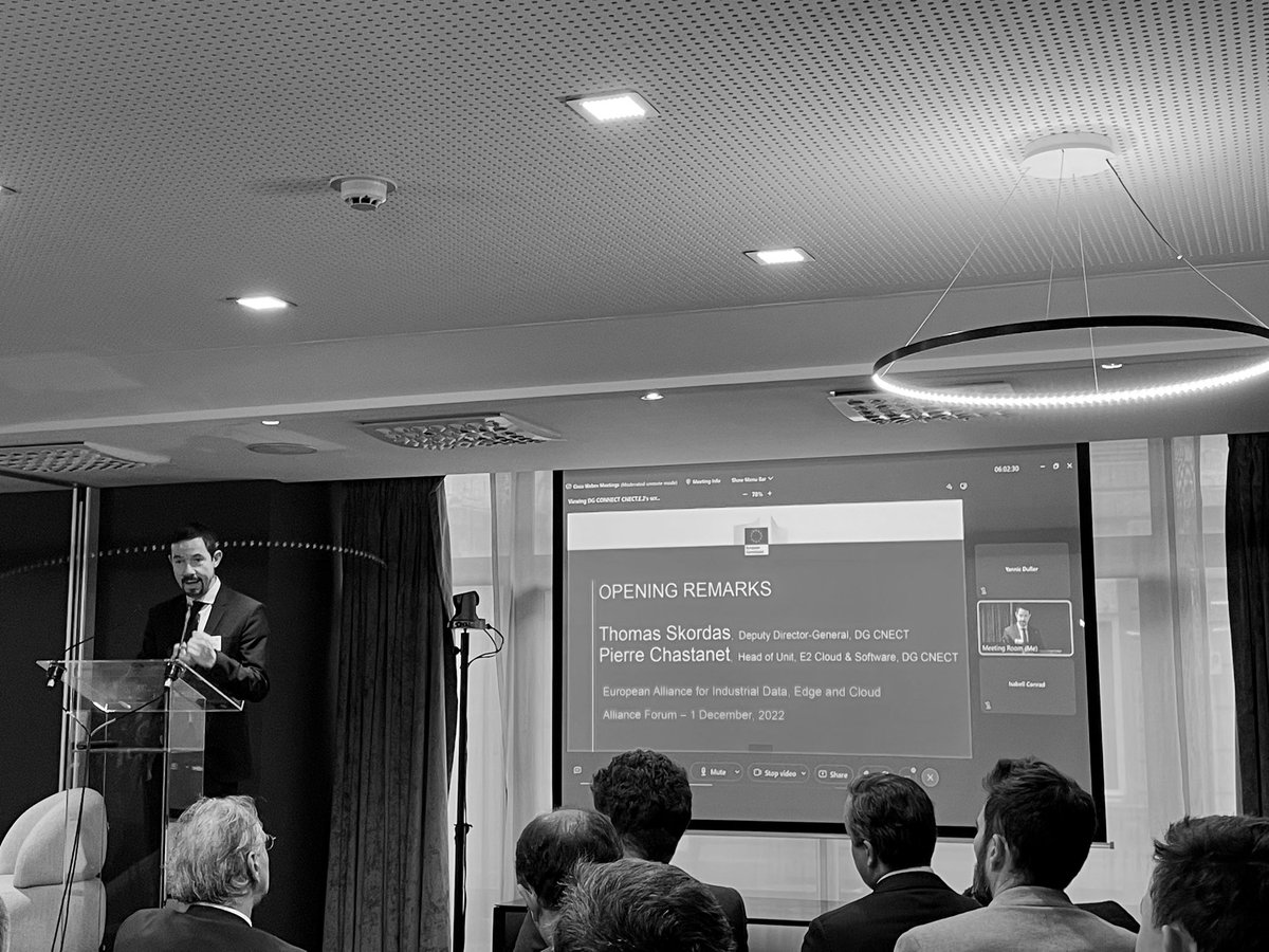 V_Steinhauer's tweet photo. Thanks again @DigitalEU and the cloud team for organising the 1st ๐ช๐บ #CloudAlliance Forum this week in BXL. Great to meet many colleagues and see progress on important topics such as industrial roadmap for #cloud and #edge, public procurement, & #cloudmarketplace.
@DT_Brussels https://t.co/I58DphJsgH