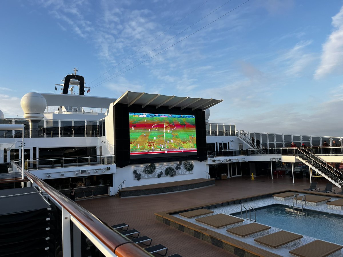 I have no photos of sausages today just octopus, a part of a Bratwurst and a massive screen I’m hoping to watch the England match on tomorrow. I’m off sausage spotting tomorrow daytime at a Hamburg Christmas Market. Will see what I can find #sausages #bratwurst #christmasmarkets