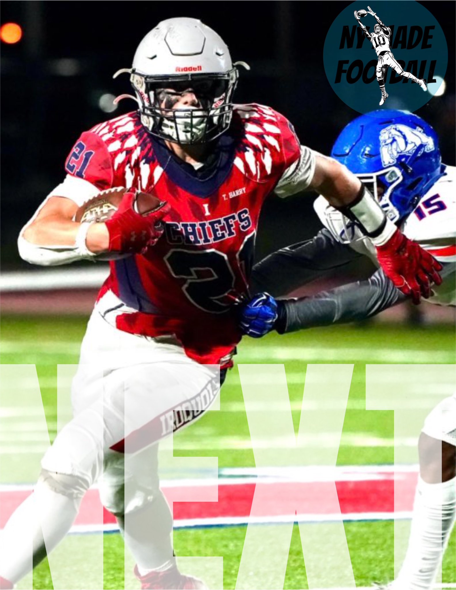 NY MADE FOOTBALL on Twitter "⚡UP Next⚡ Iroquois's RB Trevor Barry