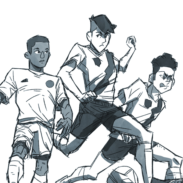 Did you know I'm making a (not very NSFW) comic about a young soccer player?
You can read it here:
ENG