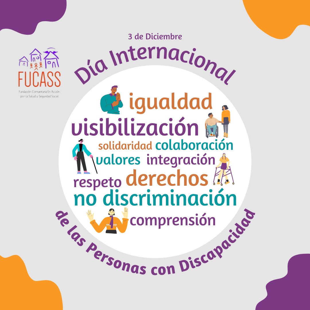 Soluciones transformadoras para un desarrollo inclusivo: el papel de la innovación para impulsar un mundo accesible y equitativo”,
#Diainternacionadiscapacidad.