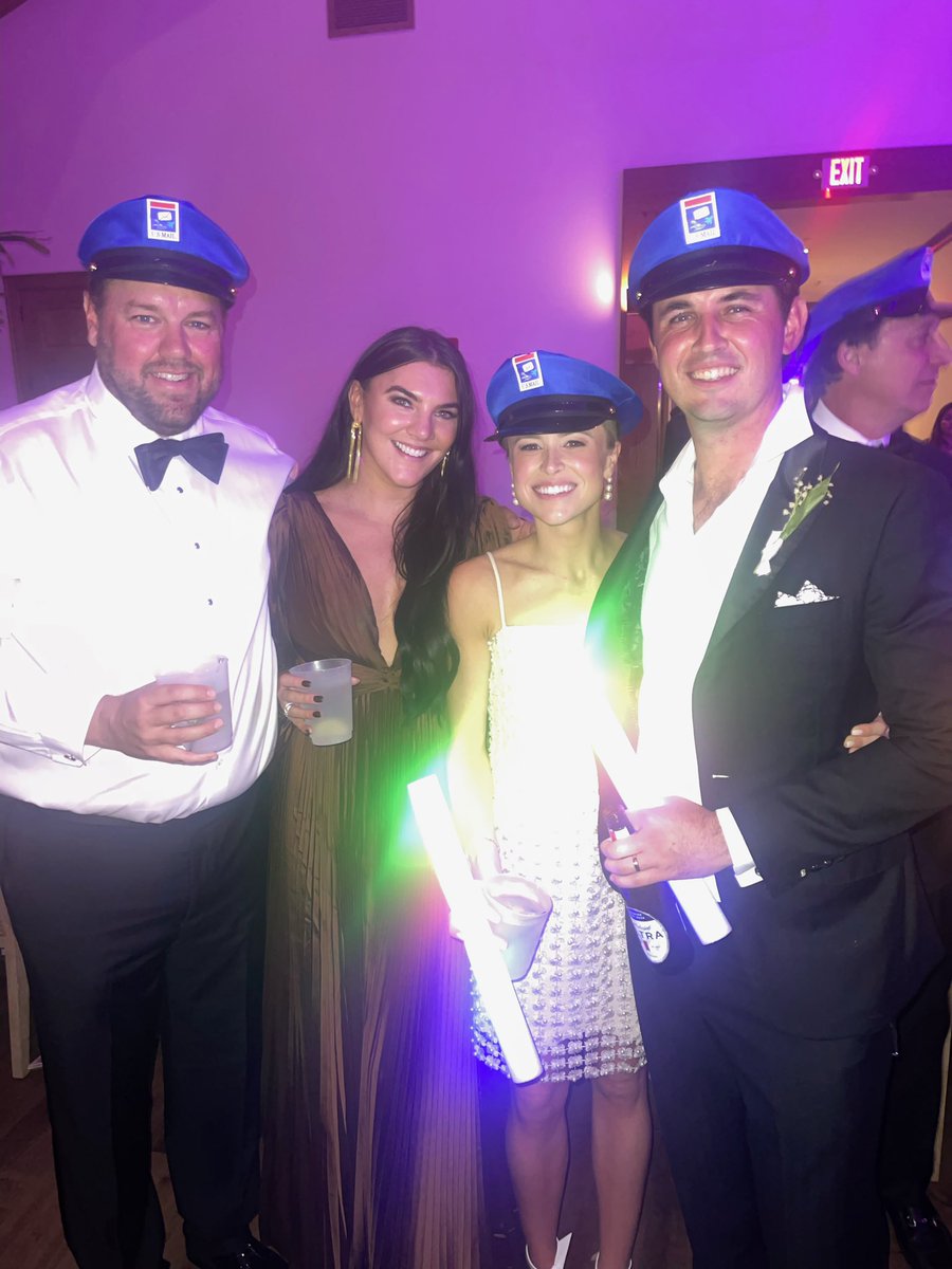 AaronFlener's tweet photo. .@JT_ThePostman &amp; @kelly_c_14 wedding definitely delivered. https://t.co/CBkLHpBV7N