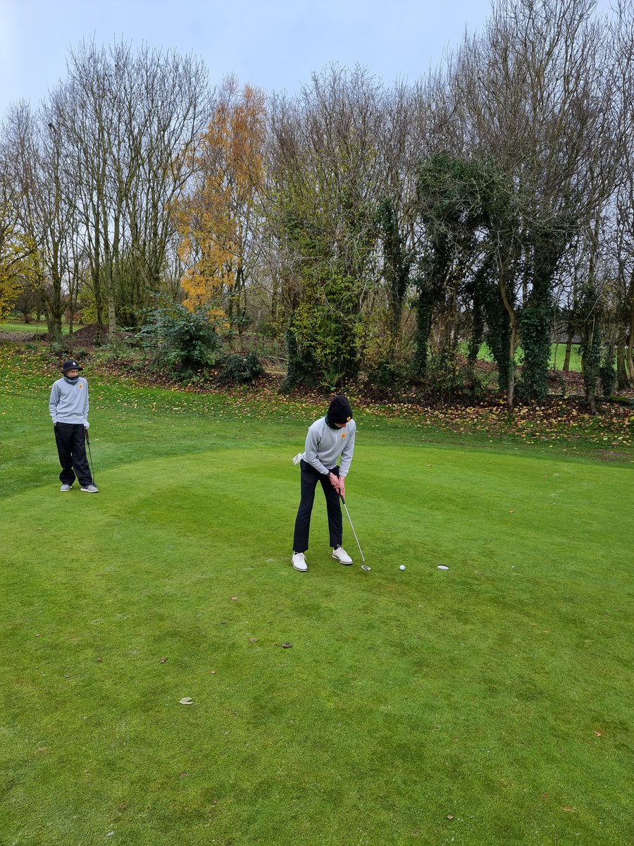 The @GlosGolfLive U16 new squad members having some fun @foresthillsgc Making the 2nd 307yd Par look easy with a drive and 1 putt eagle #glosgolf #glosgolflive #2023Season