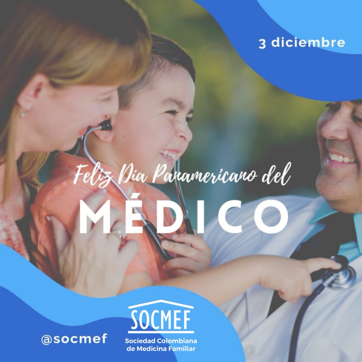 SOCMEF's tweet photo. Porque siempre habrá felicidad al saber que nuestra labor hará florecer lo más maravilloso del ser humano. Feliz Día del Médico queridos colegas y amigos. Siempre luz en nuestro andar 🎉🎉😊 https://t.co/rwBhdkZ6c5