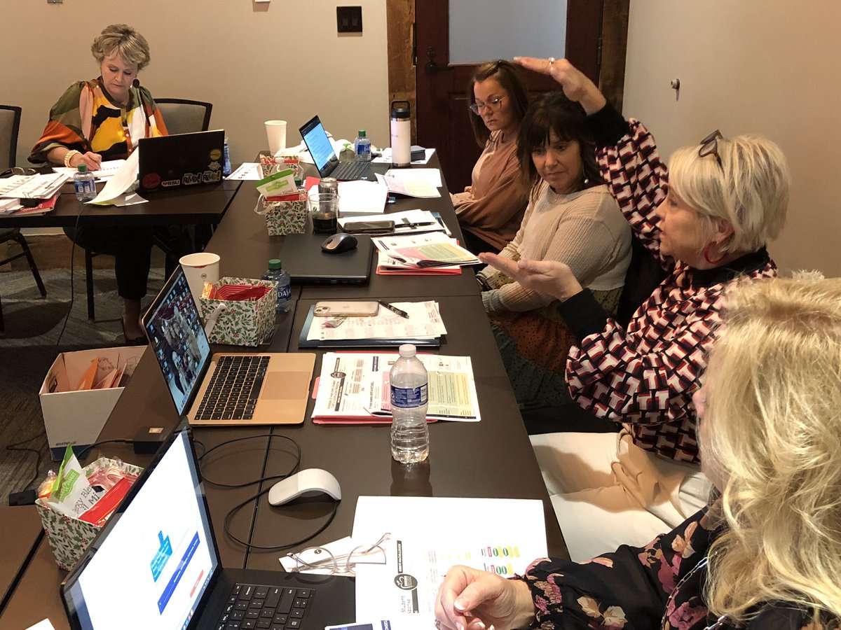 SmekensEd's tweet photo. There is so much energy for learning when the Smekens team gets together. Love our consultants and coaches! @KristiMcCull @BLongmeier @bradysmek @LansdellShona https://t.co/hs1r0xeMYy