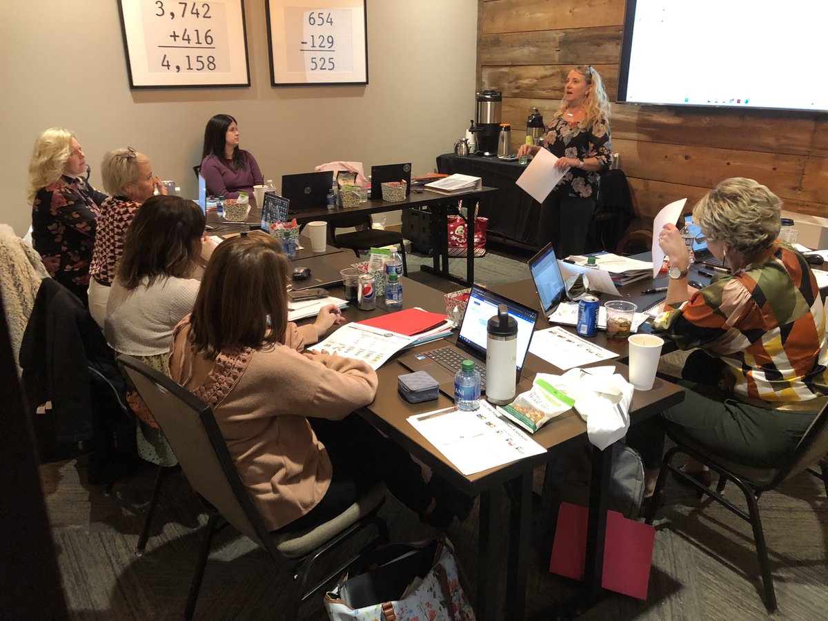 SmekensEd's tweet photo. There is so much energy for learning when the Smekens team gets together. Love our consultants and coaches! @KristiMcCull @BLongmeier @bradysmek @LansdellShona https://t.co/hs1r0xeMYy