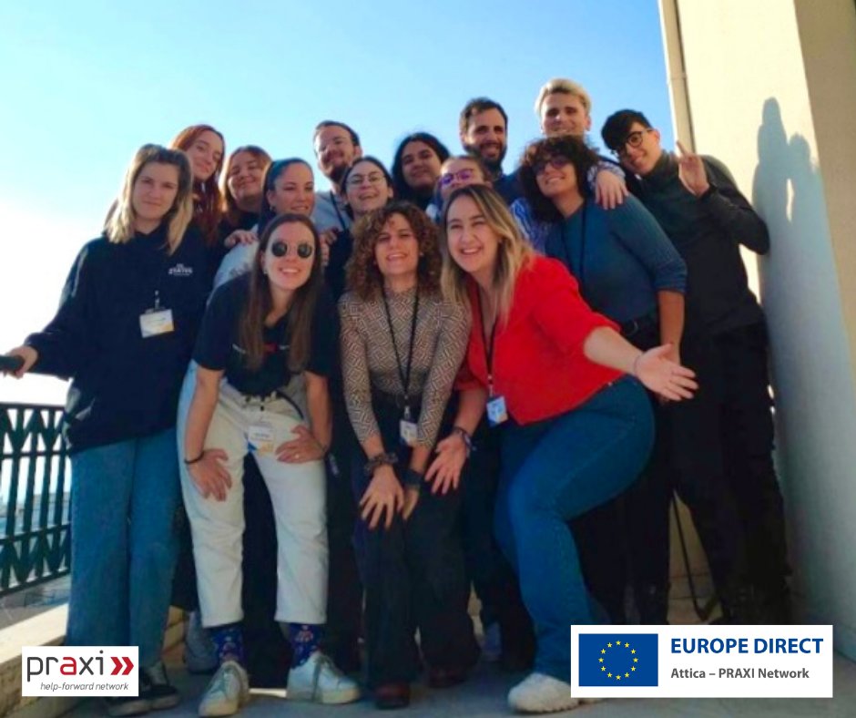 PraxiNetwork's tweet photo. 🇪🇺🇬🇷 Το Europe Direct Αττικής - Δίκτυο ΠΡΑΞΗ @PraxiNetwork σε συνεργασία με το Ευρωπαϊκό Κοινοβούλιο Νέων @eypgr διοργάνωσαν workshop το Νοέμβριο στην Αθήνα, στο Πλαίσιο του έργου #UnderstandingEurope.
#EuropeDirect #EuropeDirectAttica
#enablinginnovation #liveworkshop https://t.co/QKySr7xvcu