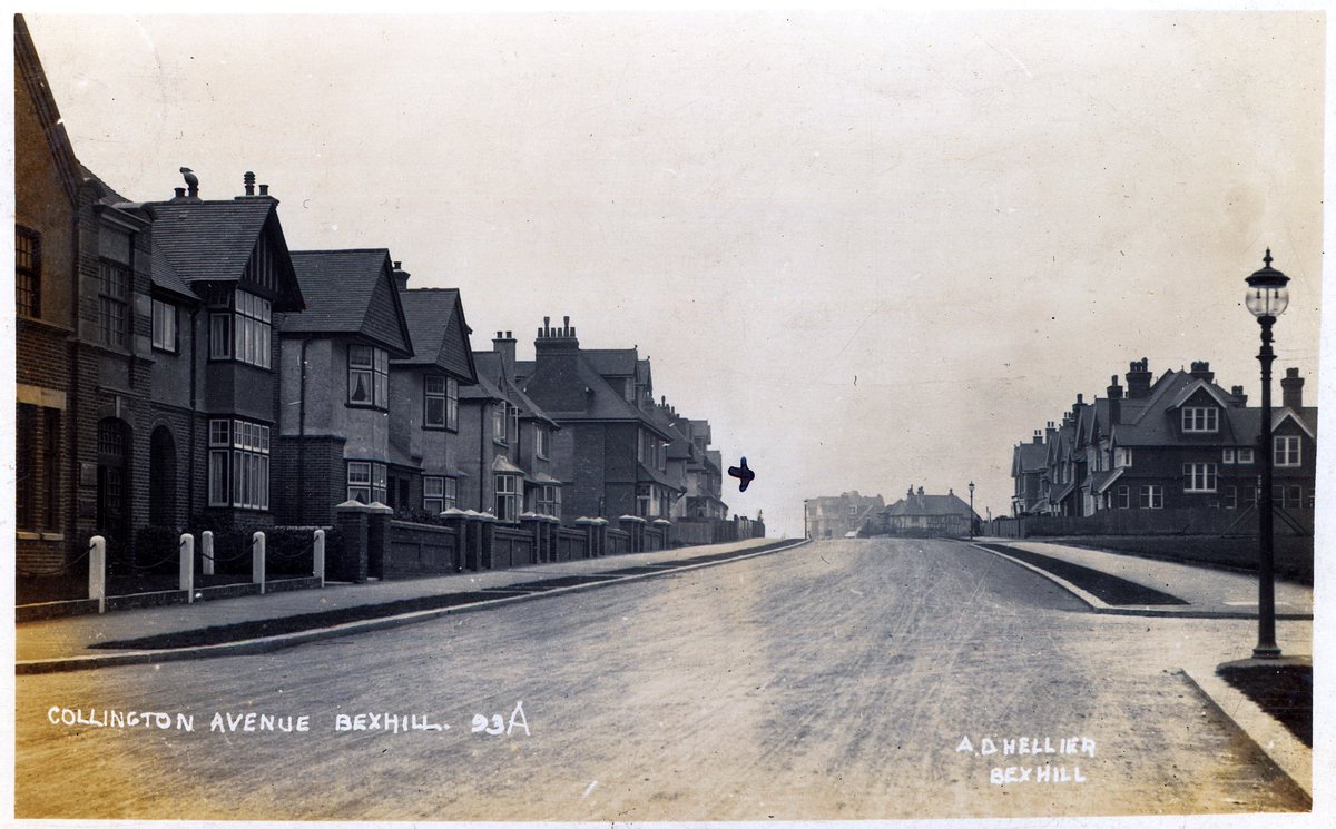 Bexhill Museum on Twitter ""Collington Avenue, Bexhill." Bexhill 