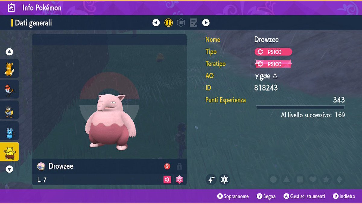 spicygoe's tweet image. You can eat my dreams anytime. ✨💤
#Drowzee #FO #ShinyPokemon #PokemonScarletViolet #NintendoSwitch