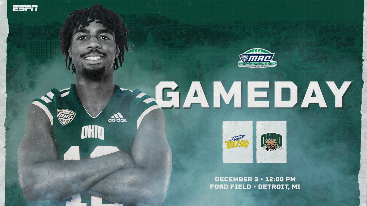 We're ready, are you? 😼 

🆚 Toledo
📍Detroit, MI
⏰ 12:00 p.m. ET 
📺 ESPN // es.pn/3umLCXq
📻 bit.ly/3P1wUyj
📊 bit.ly/3unEZUI